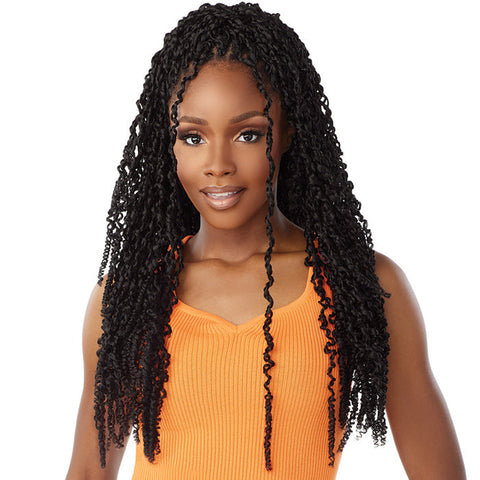 Sensationnel Lulutress Pre-Looped Crochet Braid - 3X MICRO BOMB TWIST 20" Sensationnel Lulutress Pre-Looped Crochet Braid - 3X MICRO BOMB TWIST 20"