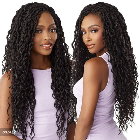 Sensationnel Lulutress Pre-Looped Crochet Braid - 3X MERMAID LOCS 24" Sensationnel Lulutress Pre-Looped Crochet Braid - 3X MERMAID LOCS 24"