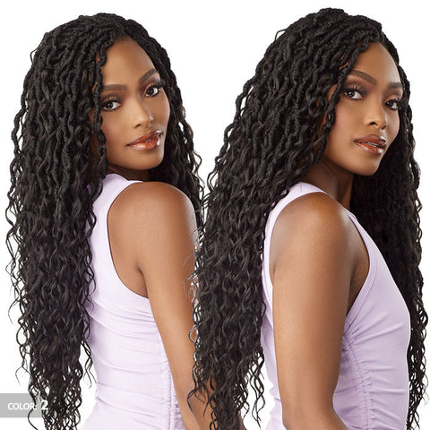 Sensationnel Lulutress Pre-Looped Crochet Braid - 3X MERMAID LOCS 24" Sensationnel Lulutress Pre-Looped Crochet Braid - 3X MERMAID LOCS 24"