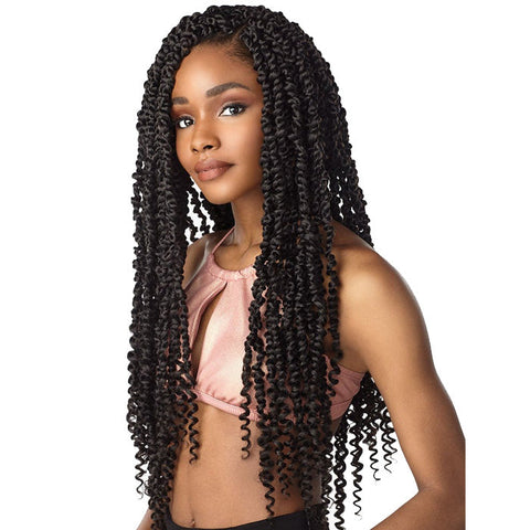 Sensationnel Lulutress Pre-Looped Crochet Braid - PASSION TWIST 18"/24" Sensationnel Lulutress Pre-Looped Crochet Braid - PASSION TWIST 18"/24"