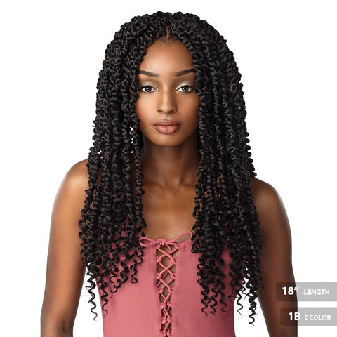 Sensationnel Lulutress Pre-Looped Crochet Braid - PASSION TWIST 18"/24" Sensationnel Lulutress Pre-Looped Crochet Braid - PASSION TWIST 18"/24"