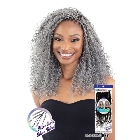 Freetress Pre-Looped Crochet Braid - 3X WATER CURL BOHO BRAIDS 12" Freetress Pre-Looped Crochet Braid - 3X WATER CURL BOHO BRAIDS 12"
