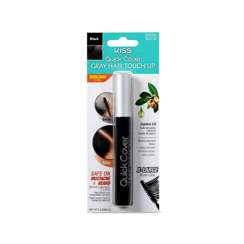 KISS Colors Quick Cover Gray Hair X-Large Touch-Up Brush KISS Colors Quick Cover Gray Hair X-Large Touch-Up Brush