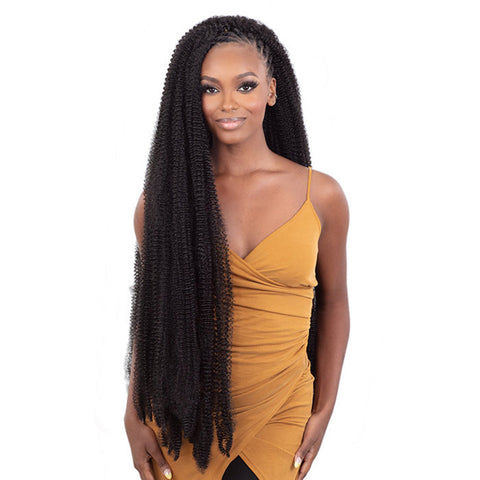 Freetress Crochet Braid - 3X PRE-FLUFFED POPPIN TWIST 28" Freetress Crochet Braid - 3X PRE-FLUFFED POPPIN TWIST 28"