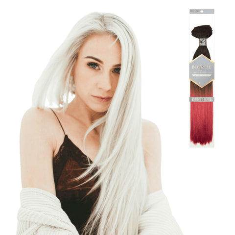 Bohyme Classic 100% Remi Human Hair Weave - SILKY STRAIGHT 10-26" (Machine-Tied) Bohyme Classic 100% Remi Human Hair Weave - SILKY STRAIGHT 10-26" (Machine-Tied)