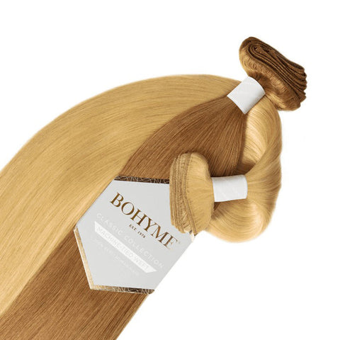 Bohyme Classic 100% Remi Human Hair Weave - SILKY STRAIGHT 10-26" (Machine-Tied) Bohyme Classic 100% Remi Human Hair Weave - SILKY STRAIGHT 10-26" (Machine-Tied)