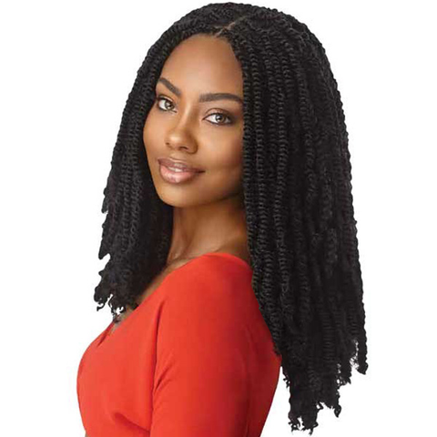 OUTRE X-PRESSION TWISTED UP CROCHET BRAID - 3X SPRINGY AFRO TWIST 24" 3PACKS OUTRE X-PRESSION TWISTED UP CROCHET BRAID - 3X SPRINGY AFRO TWIST 24" 3PACKS