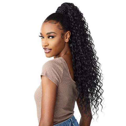 Sensationnel Synthetic Ponytail Instant Pony Wrap Braided Deep 28" Sensationnel Synthetic Ponytail Instant Pony Wrap Braided Deep 28"