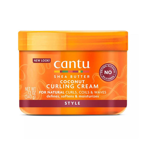 Cantu Shea Butter Natural Hair Coconut Curling Cream 12 oz Cantu Shea Butter Natural Hair Coconut Curling Cream 12 oz