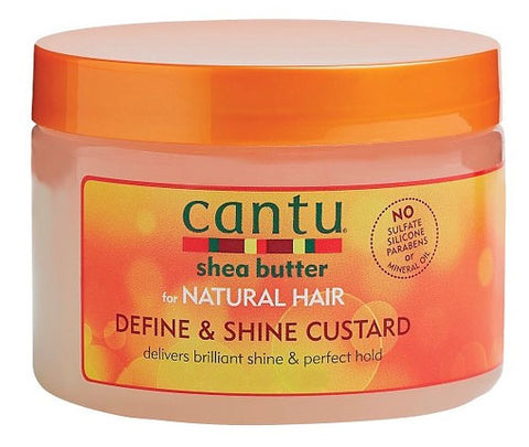 Cantu Shea Butter DEFINE & SHINE CUSTARD 12 Oz Cantu Shea Butter DEFINE & SHINE CUSTARD 12 Oz