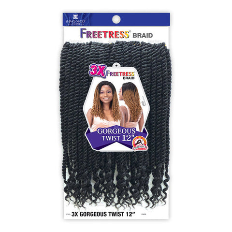 Freetress Pre Looped Crochet Braid - GORGEOUS TWIST 12"- 18" Freetress Pre Looped Crochet Braid - GORGEOUS TWIST 12"- 18"