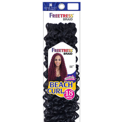 Freetress Crochet Braid - BEACH CURL 12"-18" Freetress Crochet Braid - BEACH CURL 12"-18"