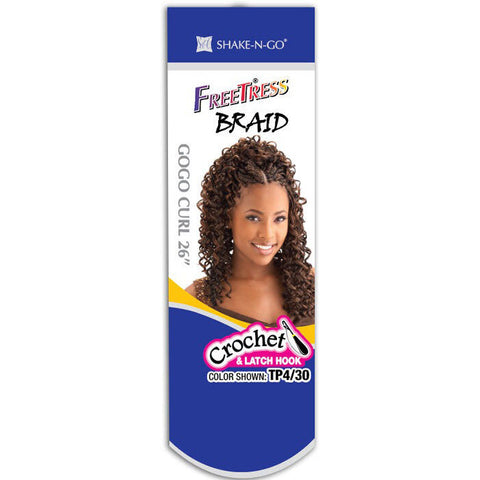 Freetress Crochet Braid - GOGO CURL 26" Freetress Crochet Braid - GOGO CURL 26"