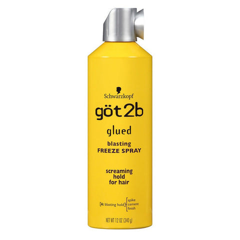 GOT2B Glued Blasting FREEZE SPRAY 12 Oz GOT2B Glued Blasting FREEZE SPRAY 12 Oz