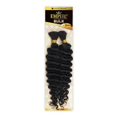 Sensationnel Empire Human Hair Braids - DEEP BULK 18"/22" Sensationnel Empire Human Hair Braids - DEEP BULK 18"/22"