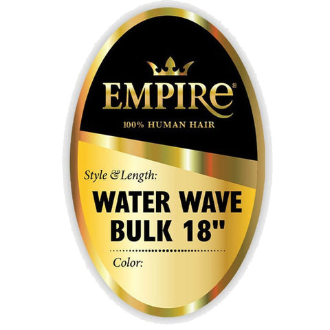 Sensationnel Empire Human Hair Braids - WATER WAVE BULK 18" / 22" Sensationnel Empire Human Hair Braids - WATER WAVE BULK 18" / 22"