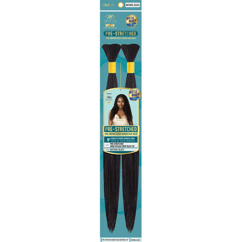 Outre Mytresses Gold Label 100% Human Hair Braids - PRE-STRETCHED W&W SPLASH DEEP BULK 18", 24" Outre Mytresses Gold Label 100% Human Hair Braids - PRE-STRETCHED W&W SPLASH DEEP BULK 18", 24"