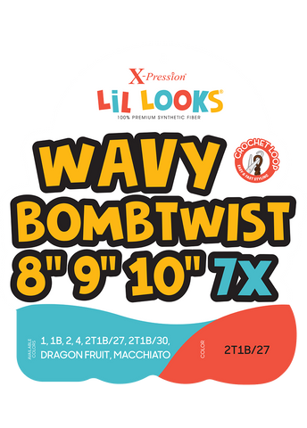 Outre X-Presssion Lil Looks Crochet Loop Braids - WAVY BOMB TWIST 8"9"10" 7X Outre X-Presssion Lil Looks Crochet Loop Braids - WAVY BOMB TWIST 8"9"10" 7X