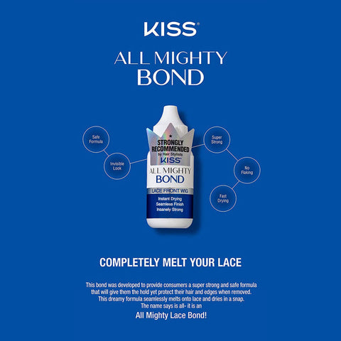 Kiss All Mighty Lace Front Bond Kit Kiss All Mighty Lace Front Bond Kit