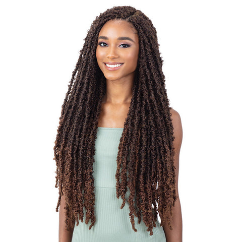 Freetress Pre-Looped Crochet Braids - BUTTERFLY LOC 24" Freetress Pre-Looped Crochet Braids - BUTTERFLY LOC 24"