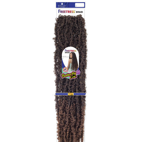 Freetress Pre-Looped Crochet Braids - BUTTERFLY LOC 24" Freetress Pre-Looped Crochet Braids - BUTTERFLY LOC 24"