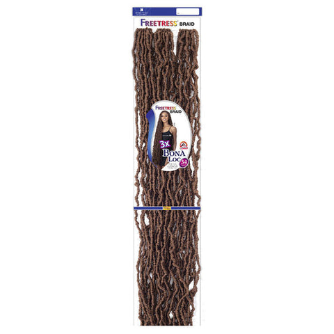 Freetress Pre-Looped Crochet Braids - 3X BONA LOC 34" Freetress Pre-Looped Crochet Braids - 3X BONA LOC 34"