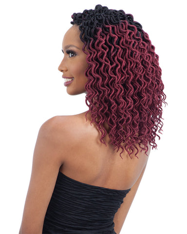 Freetress Crochet Braid Faux Loc CURLY (S) Freetress Crochet Braid Faux Loc CURLY (S)