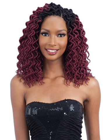 Freetress Crochet Braid Faux Loc CURLY (S) Freetress Crochet Braid Faux Loc CURLY (S)