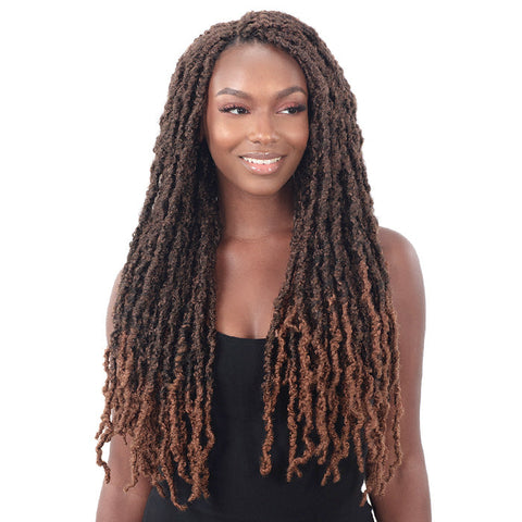 Freetress Pre-Looped Crochet Braid - DISTRESSED LOC 22" Freetress Pre-Looped Crochet Braid - DISTRESSED LOC 22"
