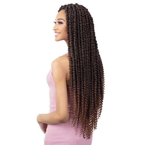 Freetress Pre-Looped Crochet Braids - 3X LARGE PASSION TWIST 24" Freetress Pre-Looped Crochet Braids - 3X LARGE PASSION TWIST 24"