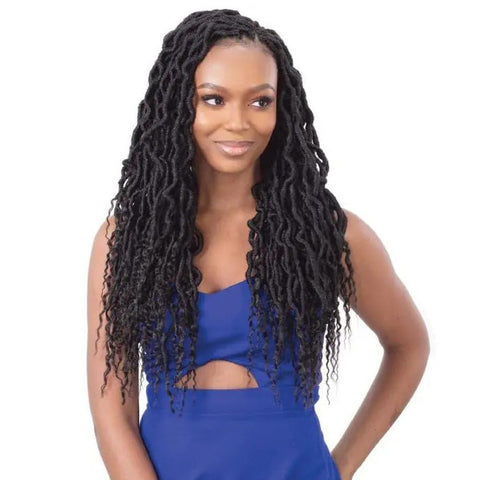 Freetress Pre-Looped Crochet Braid - 3X GHANA LOCS 20" Freetress Pre-Looped Crochet Braid - 3X GHANA LOCS 20"