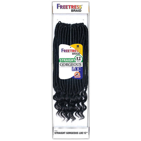 Freetress Pre-Looped Crochet Braid - STRAIGHT GORGEOUS LOC 12/18" Freetress Pre-Looped Crochet Braid - STRAIGHT GORGEOUS LOC 12/18"