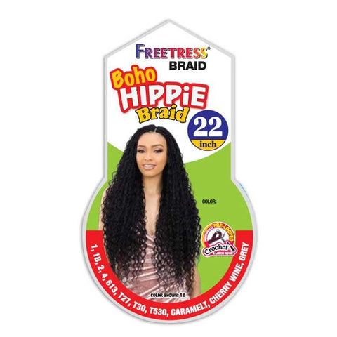 Freetress Pre-Looped Crochet Braid - BOHO HIPPIE BRAID 22" Freetress Pre-Looped Crochet Braid - BOHO HIPPIE BRAID 22"