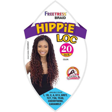 Freetress Pre-Looped Crochet Braid - HIPPIE LOC 20" Freetress Pre-Looped Crochet Braid - HIPPIE LOC 20"