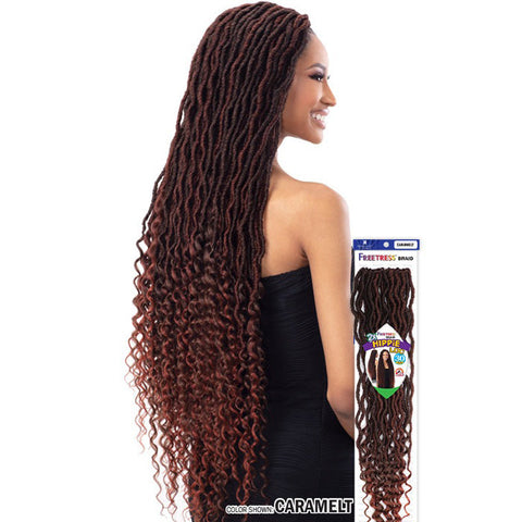 Freetress Pre-Looped Crochet Braid - 2X HIPPIE LOC 30" Freetress Pre-Looped Crochet Braid - 2X HIPPIE LOC 30"