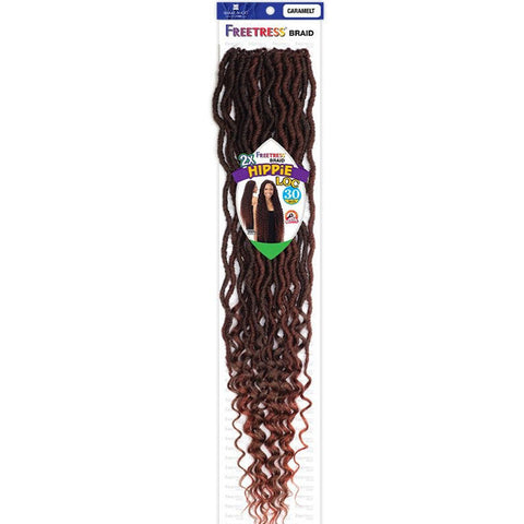 Freetress Pre-Looped Crochet Braid - 2X HIPPIE LOC 30" Freetress Pre-Looped Crochet Braid - 2X HIPPIE LOC 30"