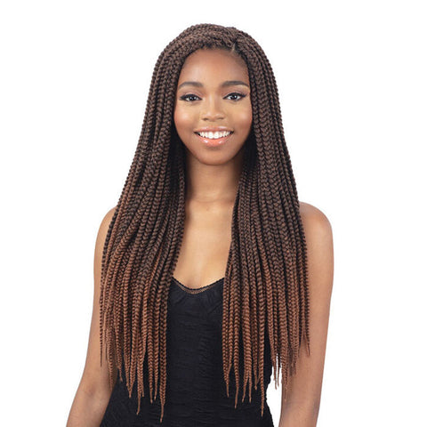 Freetress Pre-Looped Crochet Braid - 3X INDIVIDUAL BOX BRAID 22" Freetress Pre-Looped Crochet Braid - 3X INDIVIDUAL BOX BRAID 22"