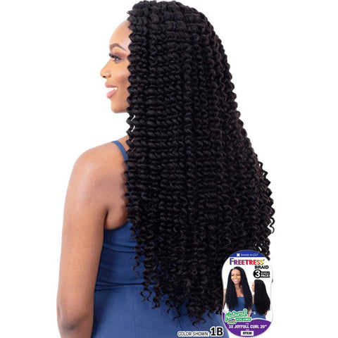 Freetress Crochet Braid - 3X JOYFULL CURL 20" Freetress Crochet Braid - 3X JOYFULL CURL 20"