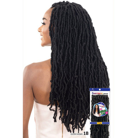 Freetress Pre-Looped Crochet Braid - 3X NIKKI LOC 18" Freetress Pre-Looped Crochet Braid - 3X NIKKI LOC 18"