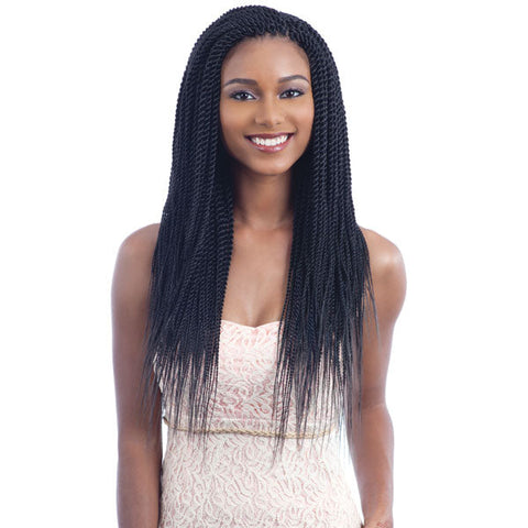 Freetress Crochet Braid 81 Strands PRE-FEATHERED NIGERIAN TWIST 20 Inch Freetress Crochet Braid 81 Strands PRE-FEATHERED NIGERIAN TWIST 20 Inch