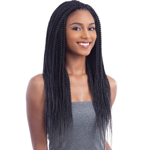 Freetress Pre-Looped Crochet Braid - 2X PRE-STRETCHED NIGERIAN BRAID 20" Freetress Pre-Looped Crochet Braid - 2X PRE-STRETCHED NIGERIAN BRAID 20"