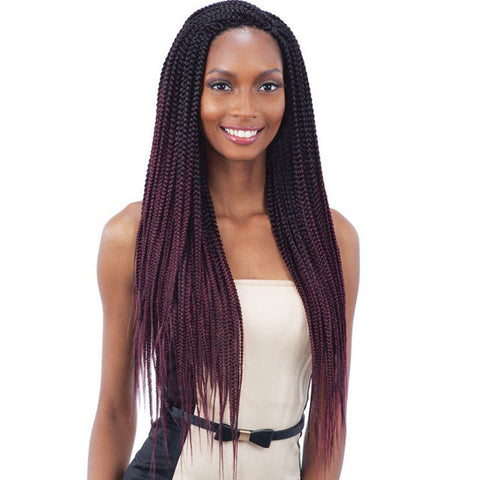 Freetress Pre-Looped Crochet Braid - 2X PRE-STRETCHED NIGERIAN BRAID 24" Freetress Pre-Looped Crochet Braid - 2X PRE-STRETCHED NIGERIAN BRAID 24"