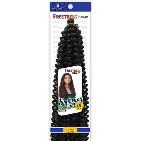 Freetress Crochet Braid - SPARKLING CURL 18" Freetress Crochet Braid - SPARKLING CURL 18"