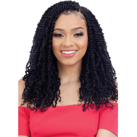 Freetress Pre-Looped Crochet Braid - 2X SPRING TWIST 12" Freetress Pre-Looped Crochet Braid - 2X SPRING TWIST 12"