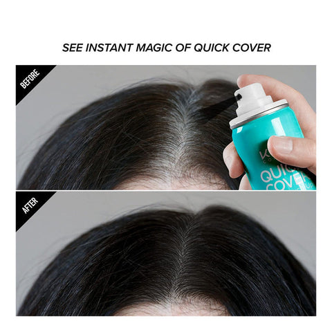 Kiss Colors Quick Cover Root Touch Up - THICKENING FIBER SPRAY Kiss Colors Quick Cover Root Touch Up - THICKENING FIBER SPRAY