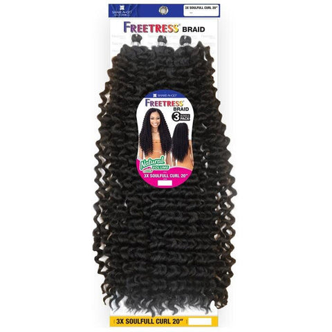 Freetress Crochet Braid - 3X SOULFULL CURL 20" Freetress Crochet Braid - 3X SOULFULL CURL 20"