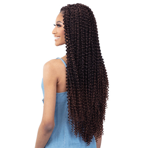 Freetress Crochet & Latch Hook 3 Bundle Pack Braid - 3X TAHITI WATER CURL EXTRA LONG Freetress Crochet & Latch Hook 3 Bundle Pack Braid - 3X TAHITI WATER CURL EXTRA LONG
