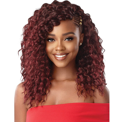 Outre X-Pression Pre-Looped Crochet Braids - BEACH CURL 14" 3X Outre X-Pression Pre-Looped Crochet Braids - BEACH CURL 14" 3X
