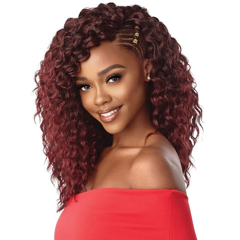 Outre X-Pression Pre-Looped Crochet Braids - BEACH CURL 14" 3X Outre X-Pression Pre-Looped Crochet Braids - BEACH CURL 14" 3X