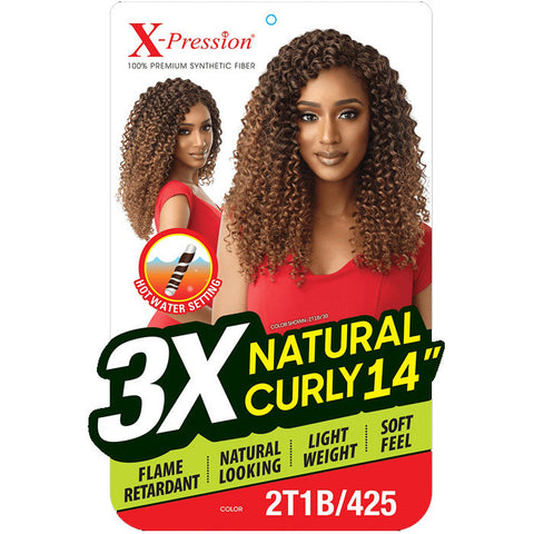 Outre Synthetic Xpression Braids 3X NATURAL CURLY 14 Outre Synthetic Xpression Braids 3X NATURAL CURLY 14